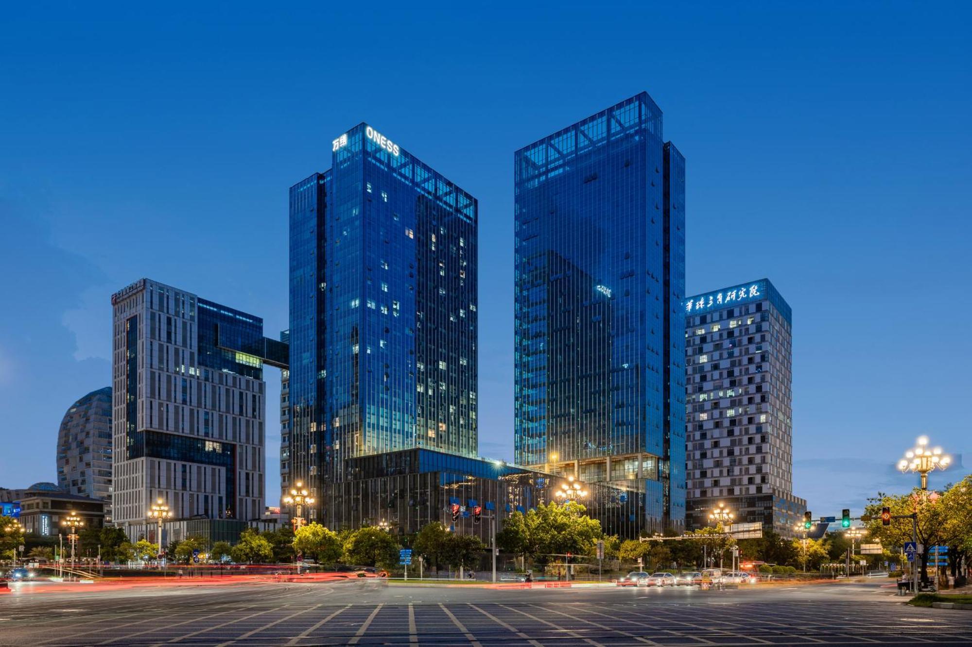 Oness Executive Hotel Guangzhou Huangpu Luogang - Free Shuttle Bus For Canton Fair Kanton Exterior foto