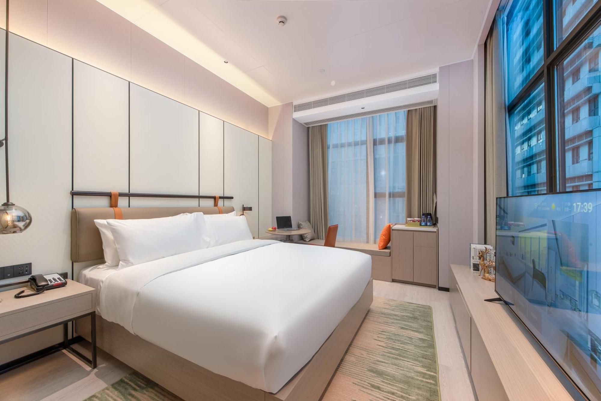 Oness Executive Hotel Guangzhou Huangpu Luogang - Free Shuttle Bus For Canton Fair Kanton Exterior foto