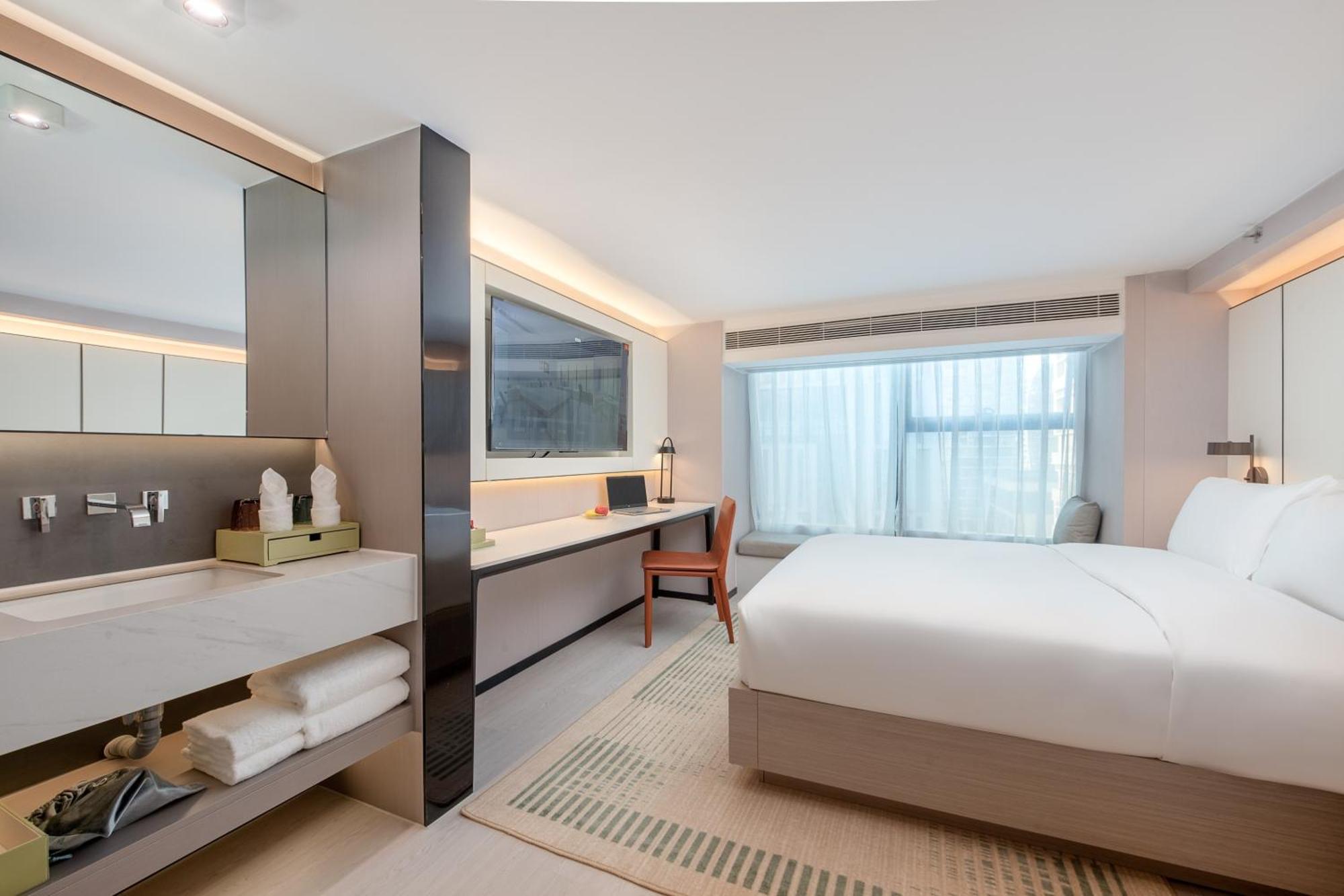 Oness Executive Hotel Guangzhou Huangpu Luogang - Free Shuttle Bus For Canton Fair Kanton Exterior foto